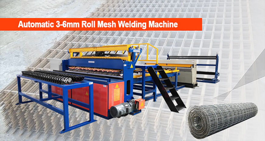 Mochini oa roll-mesh-welded