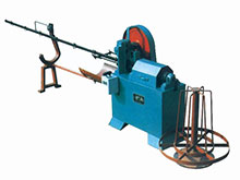 Wire straightening and cutting machine